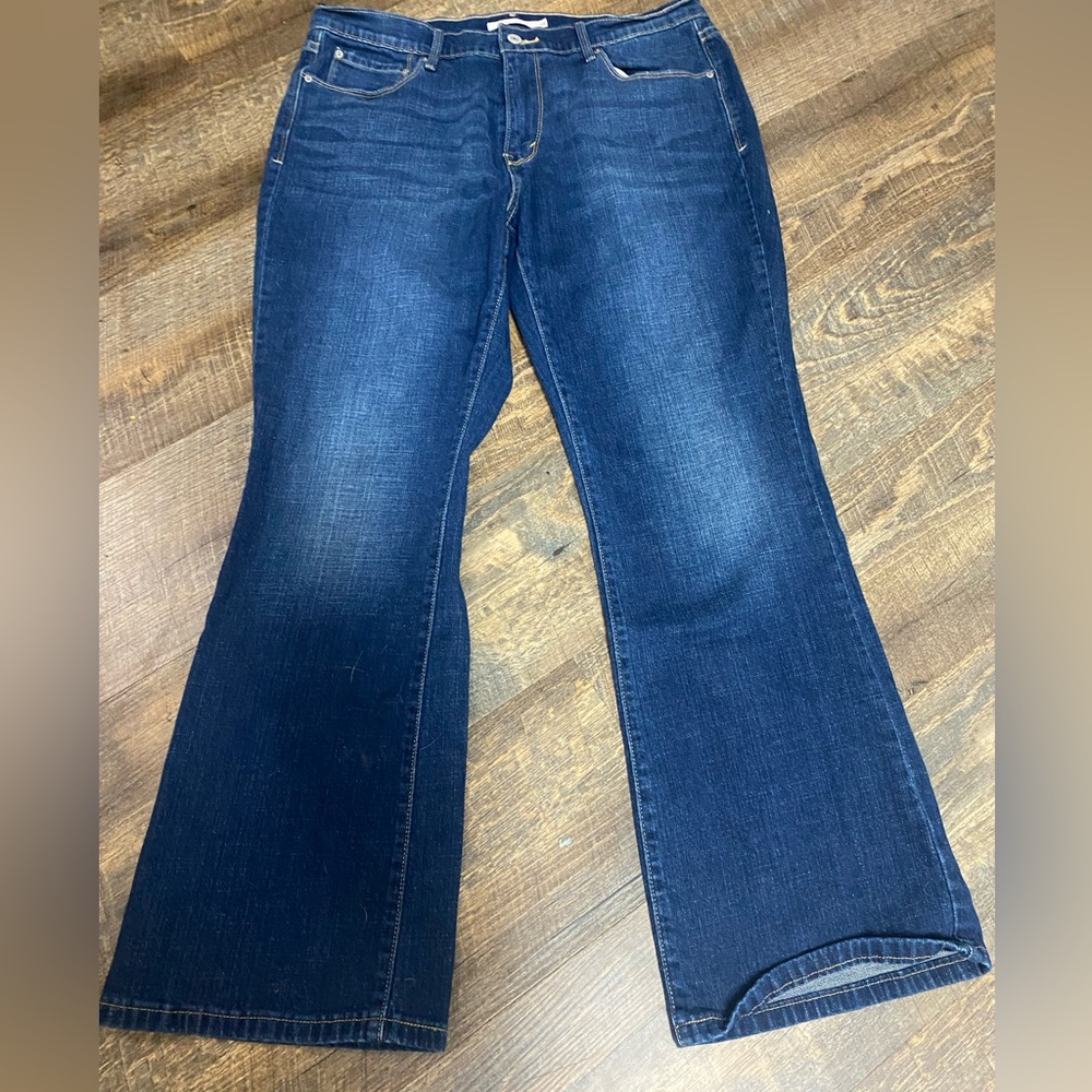 Levi's 515 Dark Blue Boot Cut Jeans